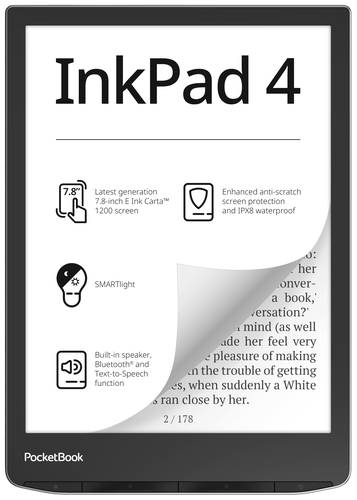 Image of PocketBook InkPad 4 eBook-Reader 19.8cm (7.8 Zoll) Schwarz