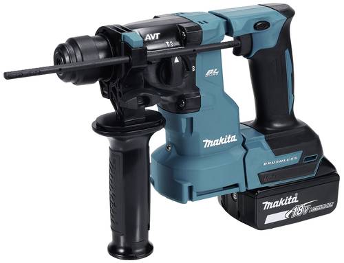 Image of Makita DHR183RTWJ -Akku-Kombihammer 18V 5.0Ah Li-Ion 500W inkl. 2. Akku, inkl. Ladegerät, inkl. Kof