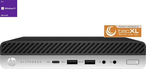 Image of HP EliteDesk 800 G4 Mini PC (generalüberholt) (gut) Intel® Core™ i5 i5-8500T 16GB 512GB SSD Inte