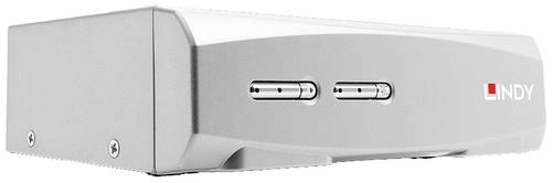 Image of LINDY 2 Port KVM Switch, HDMI 4K60, USB 2.0 & Audio 2 Port KVM-Umschalter HDMI 3840 x 2160 Pixel