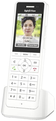 Image of AVM FRITZ!Fon X6 DECT-Mobilteil Headsetanschluss, Anrufbeantworter, Babyphone, Freisprechen, Integri