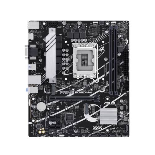 Image of Asus PRIME B760M-K Mainboard Sockel (PC) Intel® 1700 Formfaktor (Details) Micro-ATX Mainboard-Chips