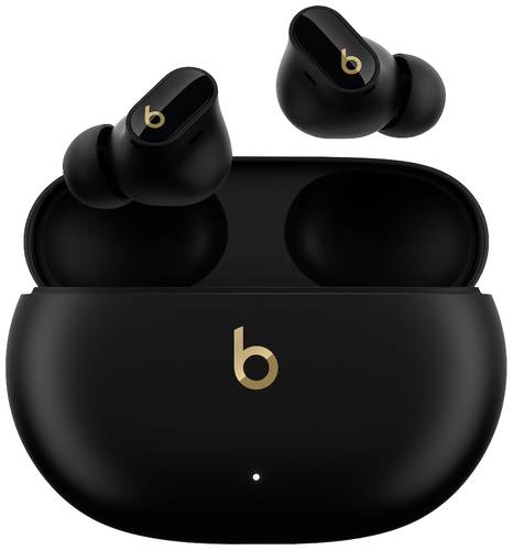 Image of Apple Beats Studio Buds + - True Wireless Noise Cancelling Earbuds - Black / Gold (MQLH3ZM/A)