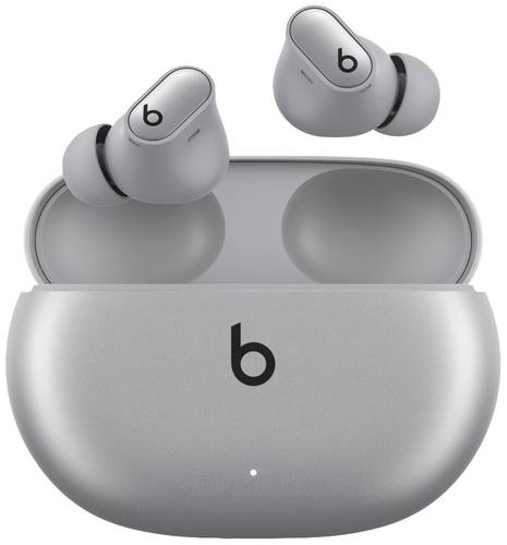 Image of Beats Studio Buds Plus HiFi In Ear Kopfhörer Bluetooth® Stereo Silber Noise Cancelling, Mikrofon-R