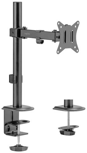 Image of LogiLink BP0170 1fach Monitor-Tischhalterung Schwarz Drehbar, Höhenverstellbar, Neigbar, Rotierbar,