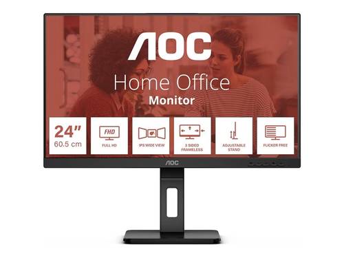 Image of AOC 24E3QAF LED-Monitor EEK E (A - G) 61cm (24 Zoll) 1920 x 1080 Pixel 16:9 4 ms HDMI®, DisplayPort