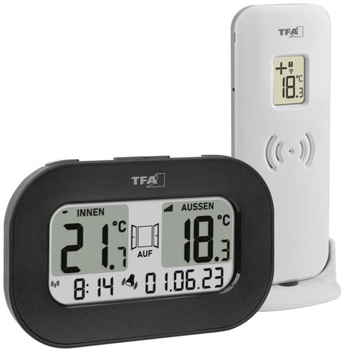 Image of TFA Dostmann Funk-Thermometer COOL@HOME Funk-Thermometer digital Schwarz