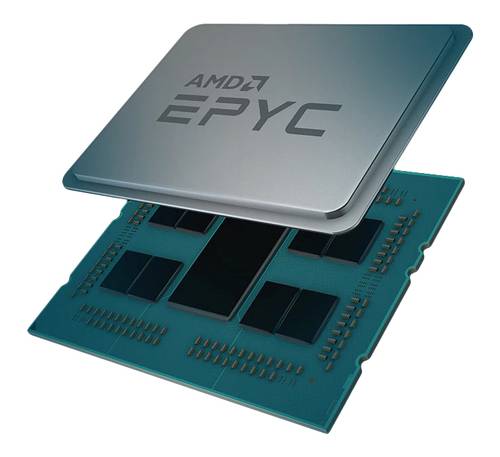 Image of AMD Epyc 7F32 8 x 3.7GHz Octa Core Prozessor (CPU) Tray Sockel (PC): SP3 180W