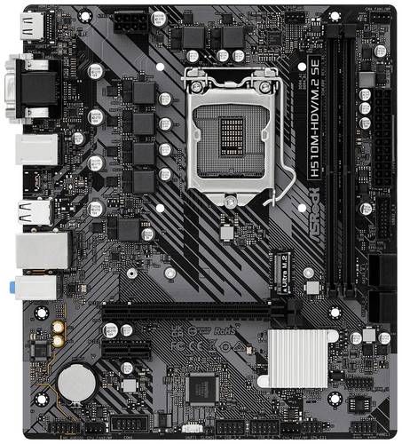 Image of ASRock H510M-HDV/M.2 SE Mainboard Sockel (PC) Intel® 1200 Formfaktor (Details) Micro-ATX Mainboard-