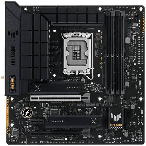 Image of Asus TUF GAMING B760M-BTF WIFI D4 Mainboard Sockel (PC) Intel® 1700 Formfaktor (Details) Micro-ATX