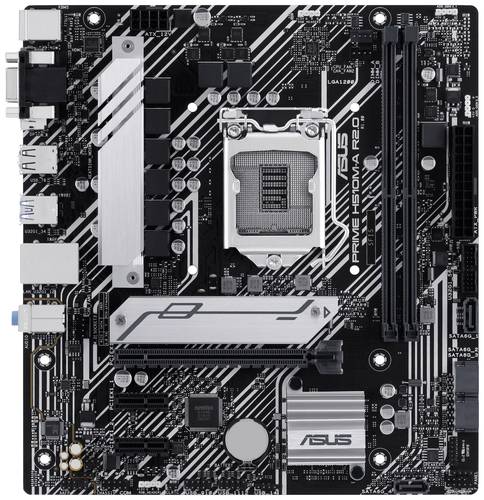 Image of Asus PRIME H510M-A R2.0 Mainboard Sockel (PC) Intel® 1200 Formfaktor (Details) Micro-ATX Mainboard-