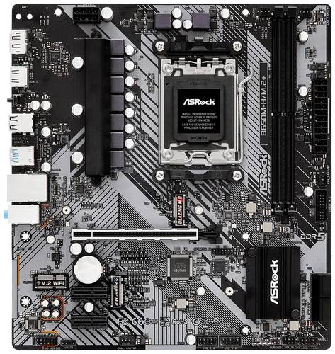 Image of ASRock B650M-H/M.2+ Mainboard Sockel (PC) AMD AM5 Formfaktor (Details) Micro-ATX Mainboard-Chipsatz