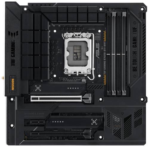 Image of Asus TUF GAMING B760M-BTF WIFI Mainboard Sockel (PC) Intel® 1700 Formfaktor (Details) Micro-ATX Mai