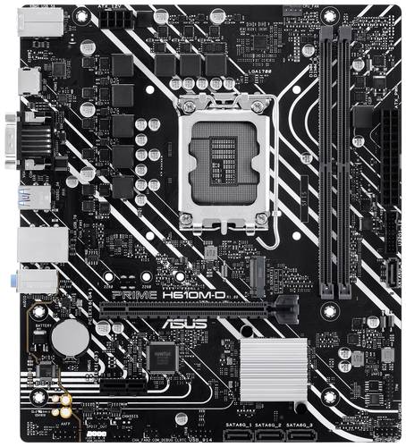 Image of Asus PRIME H610M-D Mainboard Sockel (PC) Intel® 1700 Formfaktor (Details) Micro-ATX Mainboard-Chips