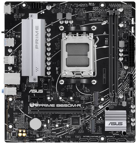 Image of Asus PRIME B650M-R Mainboard Sockel (PC) AMD AM5 Formfaktor (Details) Micro-ATX Mainboard-Chipsatz A