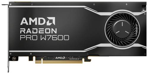 Image of AMD Grafikkarte Radeon Pro W7600 8GB GDDR6-SDRAM PCIe x16 DisplayPort