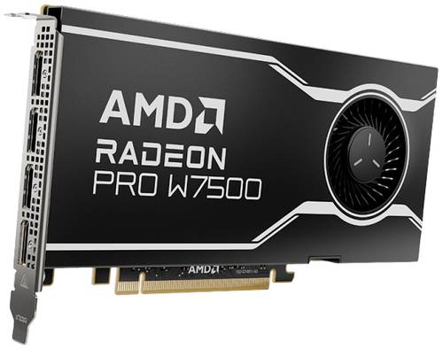 Image of AMD Grafikkarte Radeon Pro W7500 8GB GDDR6-RAM PCIe x16 DisplayPort