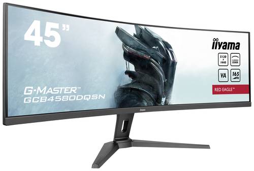 Image of Iiyama G-Master Curved Red Eagle Gaming Monitor EEK F (A - G) 114.3cm (45 Zoll) 5120 x 1440 Pixel 32