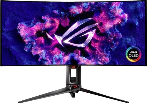 Image of Asus ROG Swift OLED PG34WCDM Gaming Monitor EEK F (A - G) 86.1cm (33.9 Zoll) 3440 x 1440 Pixel 21:9