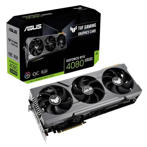 Image of Asus Grafikkarte Nvidia GeForce RTX 4080 Super TUF Gaming OC 16GB GDDR6X-RAM PCIe x16 DisplayPort, H