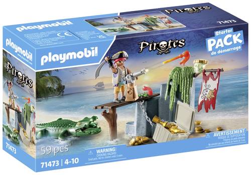 Image of Playmobil® Pirates Pirat mit Alligator 71473
