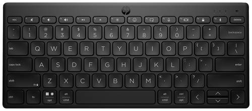 Image of HP 350 Kabellos Tastatur Deutsch, QWERTZ Schwarz