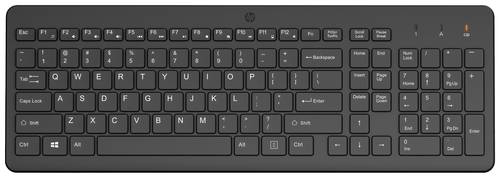 Image of HP 220 Kabellos Tastatur Deutsch, QWERTZ Schwarz