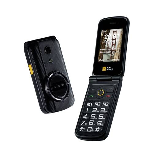 Image of AGM Mobile M8 Flip Klapp-Handy Schwarz