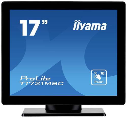 Image of Iiyama ProLite T1721MSC-B2 Touchscreen-Monitor EEK: E (A - G) 43.2cm (17 Zoll) 1280 x 1024 Pixel 5:4