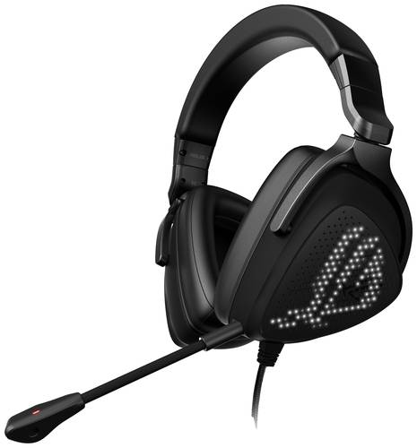 Image of Asus DELTA S ANIMATE Gaming Over Ear Headset kabelgebunden 7.1 Surround Schwarz Mikrofon-Rauschunter