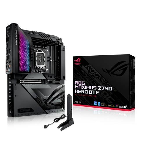 Image of Asus ROG MAXIMUS Z790 HERO BTF Mainboard Sockel (PC) Intel® 1700 Formfaktor (Details) ATX Mainboard