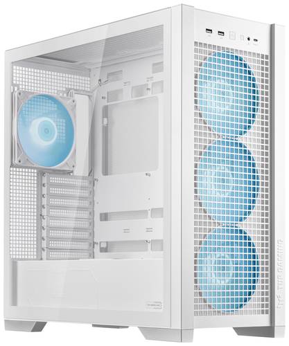 Image of Asus TUF Gaming GT302 ARGB Midi-Tower PC-Gehäuse Weiß 4 vorinstallierte Lüfter, Integrierte Beleu