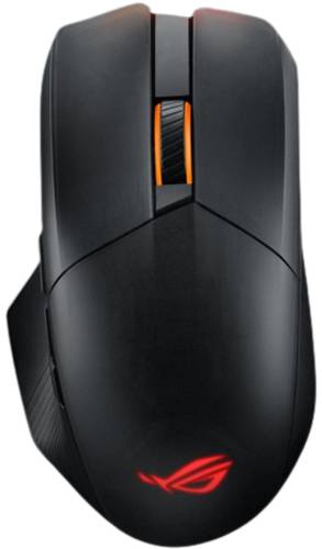 Image of Asus ROG Chakram X Origin Gaming-Maus Funk, Bluetooth®, USB Optisch Schwarz, Silber 11 Tasten 36000