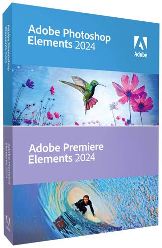 Image of Adobe Photoshop Elements 2024 & Premiere Elements 2024 Vollversion, 1 Lizenz Windows, Mac Bildbearbe