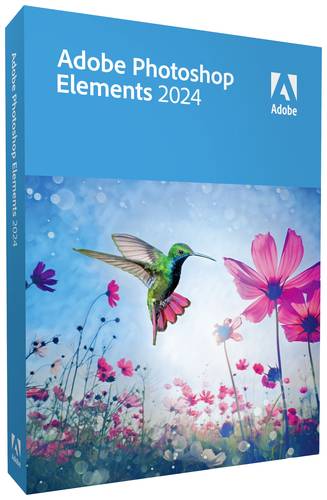 Image of Adobe Photoshop Elements 2024 Vollversion, 1 Lizenz Windows, Mac Bildbearbeitung