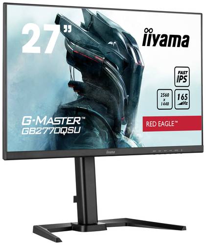 Image of Iiyama G-MASTER Red Eagle GB2770QSU-B5 Gaming Monitor EEK F (A - G) 68.6cm (27 Zoll) 2560 x 1440 Pix