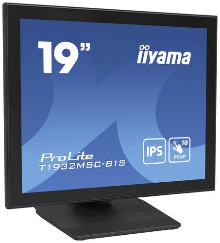 Image of Iiyama ProLite T1932MSC-B1S Touchscreen-Monitor EEK: E (A - G) 48.3cm (19 Zoll) 1280 x 1024 Pixel 5: