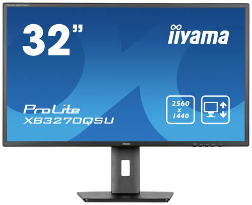 Image of Iiyama ProLite XB3270QSU-B1 LED-Monitor EEK E (A - G) 80cm (31.5 Zoll) 2560 x 1440 Pixel 16:9 3 ms H