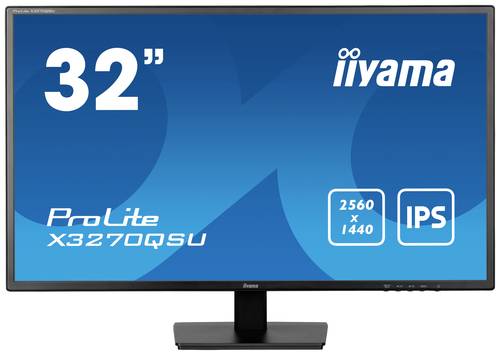 Image of Iiyama ProLite X3270QSU-B1 LED-Monitor EEK E (A - G) 80cm (31.5 Zoll) 2560 x 1440 Pixel 16:9 3 ms HD