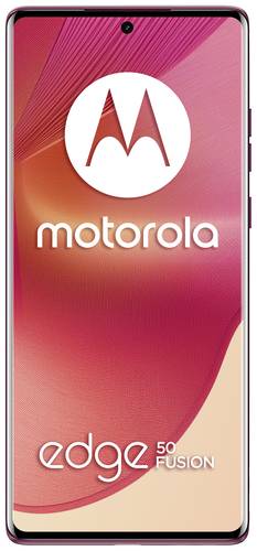 Image of Motorola edge50 Fusion, 256GB Smartphone 256GB 17cm (6.7 Zoll) Hot Pink Android™ 14 Hybrid-Slot