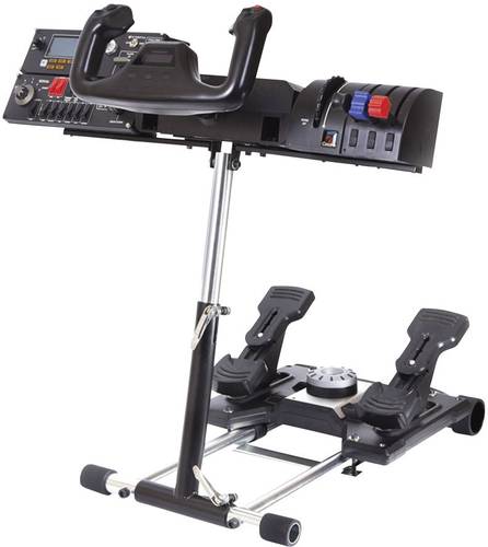 Image of Wheel Stand Pro Saitek Pro Flight Yoke System Lenkrad Halterung Schwarz