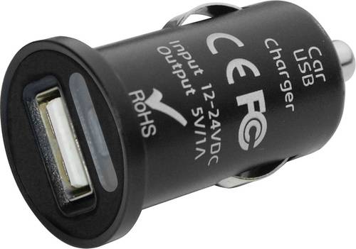 Image of Eufab Mini USB Ladeadapter Belastbarkeit Strom max.=1A Passend für (Details) universell 12V zu 5 V,