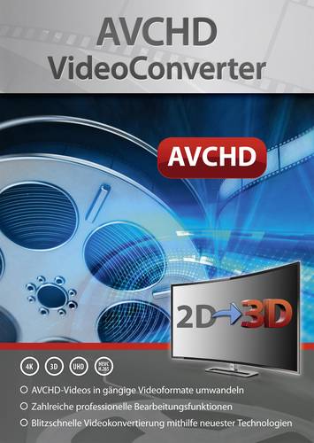 Image of Markt & Technik AVCHD VideoConverter Vollversion, 1 Lizenz Windows Videobearbeitung