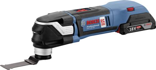 Image of Bosch Professional GOP18V-28 06018B6003 Akku-Multifunktionswerkzeug inkl. 2. Akku, inkl. Koffer 20te