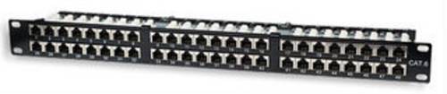 Image of Intellinet 513517 48 Port Netzwerk-Patchpanel 483mm (19 ) CAT 5e 1 HE