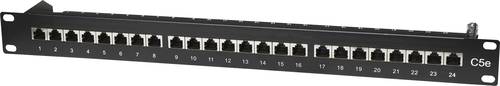 Image of Intellinet 513487 24 Port Netzwerk-Patchpanel 483mm (19 ) CAT 5e 1 HE