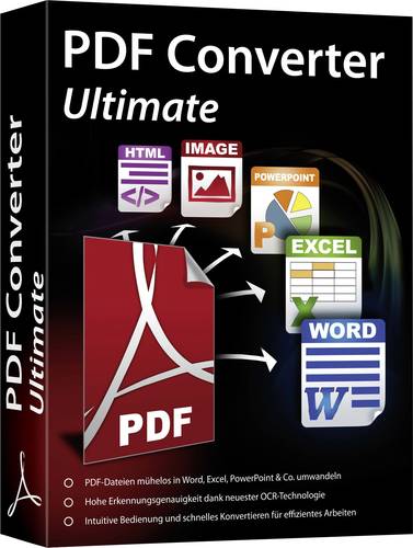 Image of PDF Converter Ultimate Vollversion, 1 Lizenz Windows PDF-Software