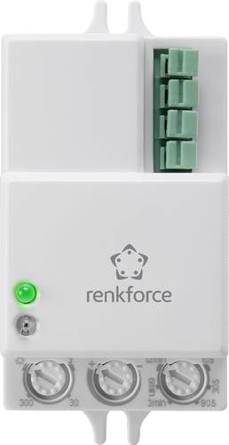 Image of Renkforce 1530623 Decke, Wand HF-Bewegungsmelder 360° Relais Weiß