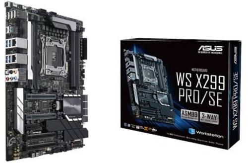 Image of Asus WS X299 PRO/SE LGA2066 ATX Mainboard Sockel (PC) Intel® 2066 Formfaktor (Details) ATX Mainboar