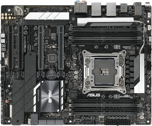 Image of Asus WS C422 PRO/SE Mainboard Sockel (PC) Intel® 2066 Formfaktor (Details) ATX Mainboard-Chipsatz I